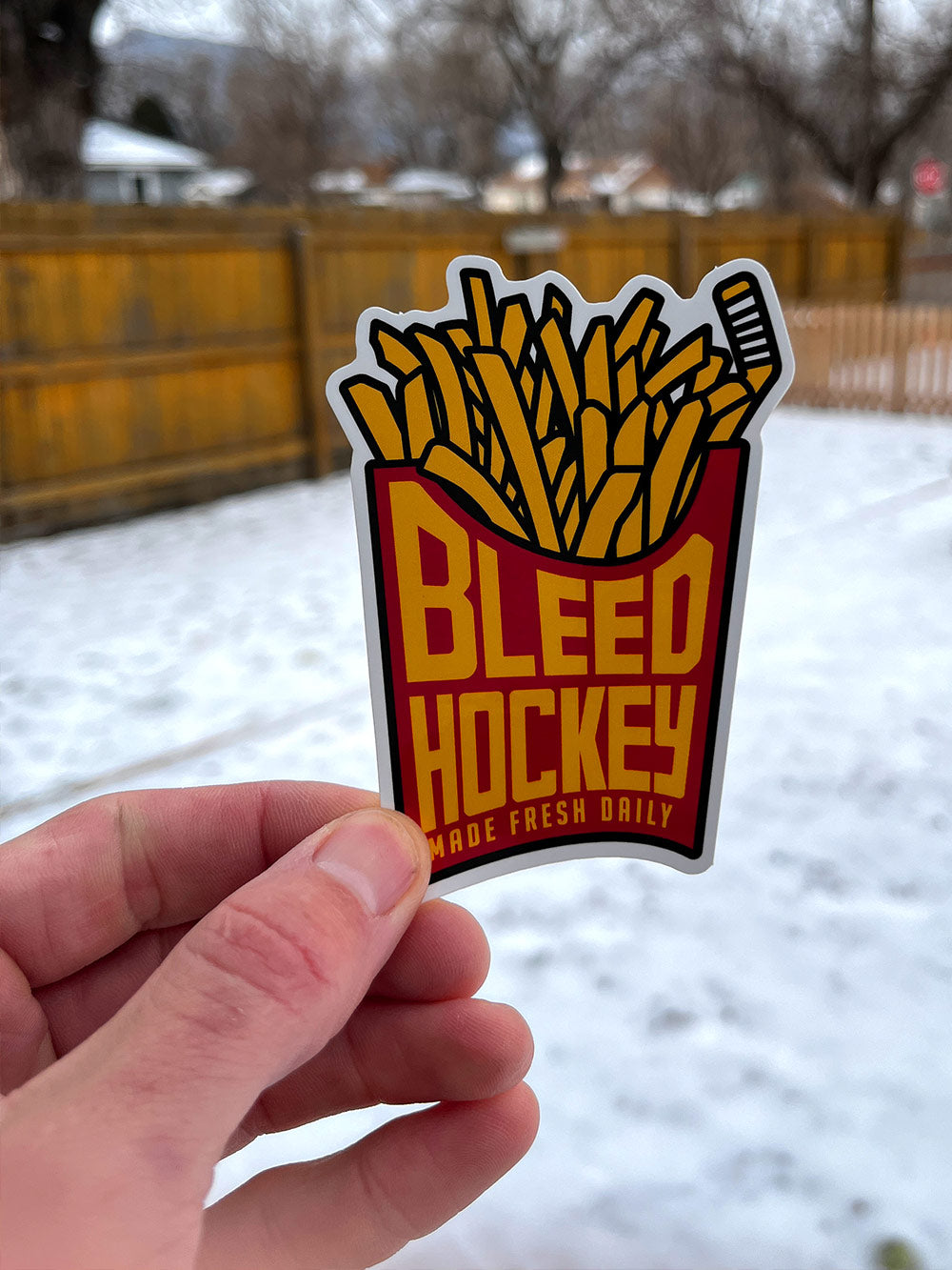 French Fry Sticker